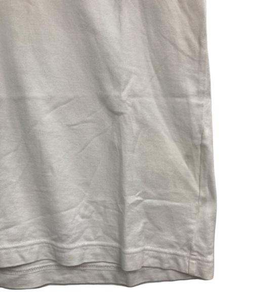 COMME des GARCONS HOMME（コムデギャルソン オム）COMME des GARCONS HOMME (コムデギャルソン オム) 綿天竺ロゴプリントTシャツ ホワイト サイズ:Mの古着・服飾アイテム