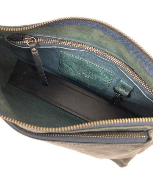 W&D（ダブリューアンドディー）W&D (ダブリューアンドディー) レザーショルダーバッグ ブラックの古着・服飾アイテム