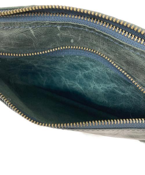 W&D（ダブリューアンドディー）W&D (ダブリューアンドディー) レザーショルダーバッグ ブラックの古着・服飾アイテム