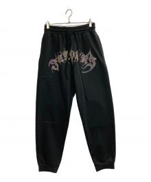 JANPARI（ジャンパリ）の古着「装飾スウェットパンツ」｜ブラック