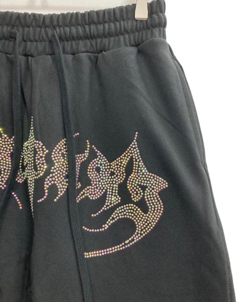 JANPARI（ジャンパリ）JANPARI (ジャンパリ) 装飾スウェットパンツ ブラック サイズ:XLの古着・服飾アイテム