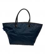 Burberry'sバーバリー）の古着「舟形トートバッグ」｜ブラック