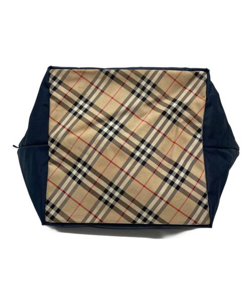 Burberry's（バーバリー）Burberry's (バーバリー) 舟形トートバッグ ブラックの古着・服飾アイテム