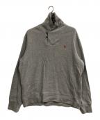 POLO RALPH LAURENポロ・ラルフローレン）の古着「ショールカラースウェット」｜グレー