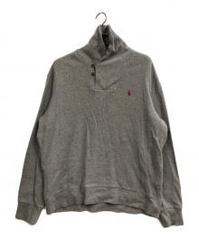 POLO RALPH LAUREN（ポロ・ラルフローレン）の古着「ショールカラースウェット」｜グレー