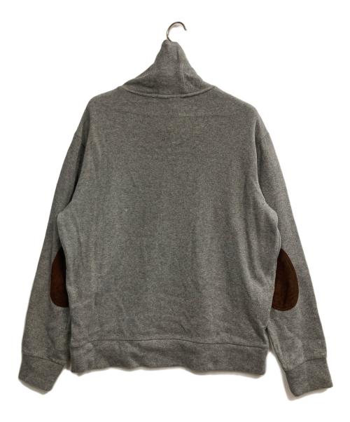 POLO RALPH LAUREN（ポロ・ラルフローレン）POLO RALPH LAUREN (ポロ・ラルフローレン) ショールカラースウェット グレー サイズ:XLの古着・服飾アイテム