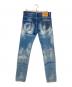 DSQUARED2 (ディースクエアード) 加工スリムデニムパンツ インディゴ サイズ:SIZE 48：15000円