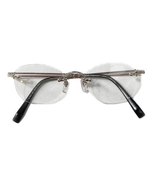 LineArt CHARMANT（ラインアート シャルマン）Lineart CHARMANT (ラインアート シャルマン) リムレス眼鏡 シルバーの古着・服飾アイテム