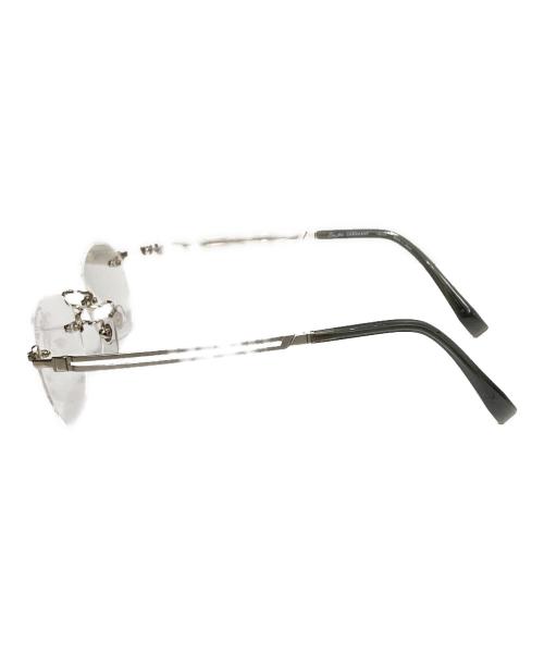 LineArt CHARMANT（ラインアート シャルマン）Lineart CHARMANT (ラインアート シャルマン) リムレス眼鏡 シルバーの古着・服飾アイテム