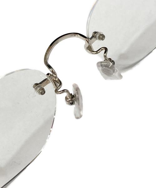 LineArt CHARMANT（ラインアート シャルマン）Lineart CHARMANT (ラインアート シャルマン) リムレス眼鏡 シルバーの古着・服飾アイテム