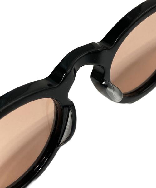 UNITED ARROWS（ユナイテッドアローズ）UNITED ARROWS (ユナイテッドアローズ) 金子眼鏡 (カネコガンキョウ) 別注サングラス ブラックの古着・服飾アイテム