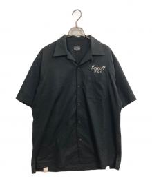 Schott（ショット）の古着「BOWLING SHIRT」｜ブラック