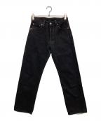 LEVI'Sリーバイス）の古着「後染めデニムパンツ」｜ブラック
