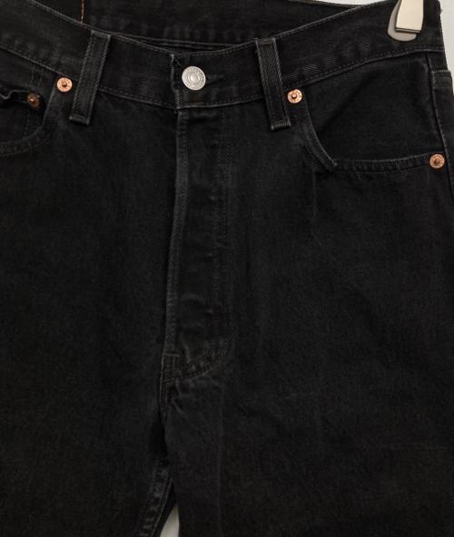 LEVI'S（リーバイス）LEVI'S (リーバイス) 後染めデニムパンツ ブラック サイズ:W30 L34の古着・服飾アイテム