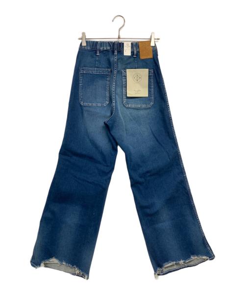 BIG JOHN（ビッグジョン）BIG JOHN (ビッグジョン) SURT (サート) ベイカーデニムパンツ ブルー サイズ:S 未使用品の古着・服飾アイテム