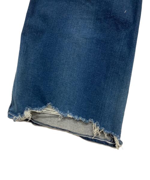 BIG JOHN（ビッグジョン）BIG JOHN (ビッグジョン) SURT (サート) ベイカーデニムパンツ ブルー サイズ:S 未使用品の古着・服飾アイテム