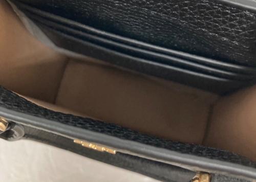 TORY BURCH（トリーバーチ）TORY BURCH (トリーバーチ) ブレイクミニショッパー / 2WAYバッグ ブラックの古着・服飾アイテム