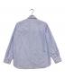 ATON (エイトン) ストライプシャツ スカイブルー サイズ:04：9000円