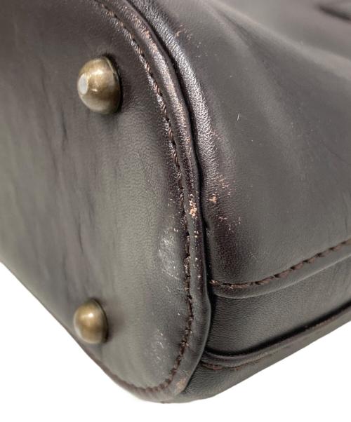 MOTHERHOUSE（マザーハウス）MOTHERHOUSE (マザーハウス) ブリーフバッグ ブラウンの古着・服飾アイテム