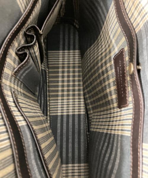 MOTHERHOUSE（マザーハウス）MOTHERHOUSE (マザーハウス) ブリーフバッグ ブラウンの古着・服飾アイテム