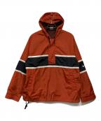 NIKEナイキ）の古着「90’sアノラックパーカー」｜オレンジ