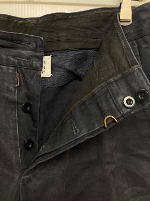 Martin Margiela 10（マルタン・マルジェラ 10）Martin Margiela 10 (マルタン・マルジェラ 10) アナトミックパンツ ネイビー サイズ:48の古着・服飾アイテム