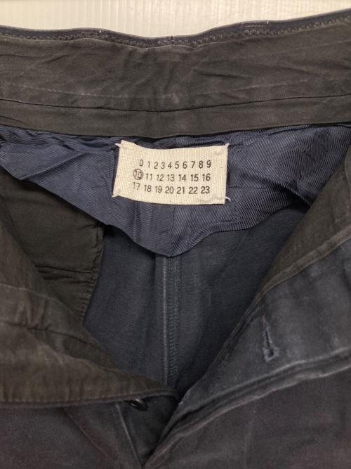 Martin Margiela 10（マルタン・マルジェラ 10）Martin Margiela 10 (マルタン・マルジェラ 10) アナトミックパンツ ネイビー サイズ:48の古着・服飾アイテム
