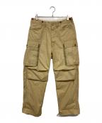 RRLダブルアールエル）の古着「レンジャーポプリンカーゴパンツ」｜ベージュ