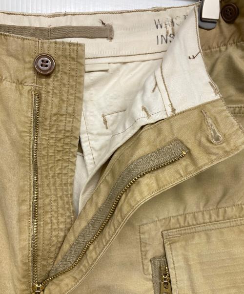 RRL（ダブルアールエル）RRL (ダブルアールエル) レンジャーポプリンカーゴパンツ ベージュ サイズ:32の古着・服飾アイテム