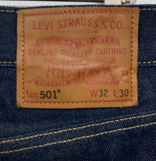 LEVI'S（リーバイス）LEVI'S (リーバイス) JOURNAL STANDARD relume (ジャーナルスタンダード レリューム) 501デニムパンツ インディゴ サイズ:32の古着・服飾アイテム