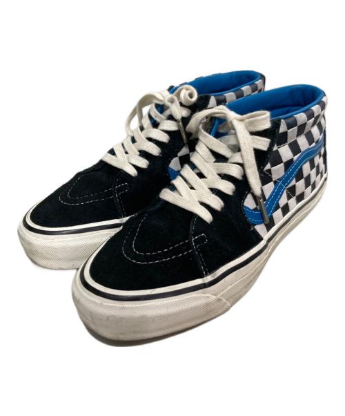 VANS（ヴァンズ）VANS (ヴァンズ) Liberaiders (リベレイダース) PREMIUM SK8-MID REISSUE 83 ブラック×ブルー サイズ:26cmの古着・服飾アイテム