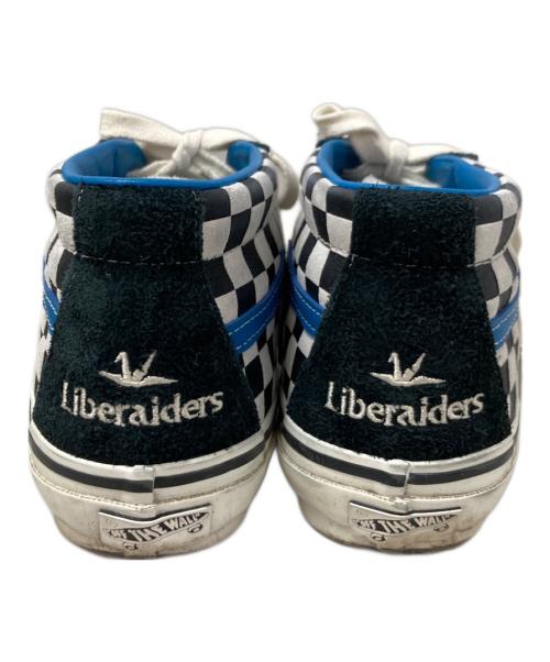 VANS（ヴァンズ）VANS (ヴァンズ) Liberaiders (リベレイダース) PREMIUM SK8-MID REISSUE 83 ブラック×ブルー サイズ:26cmの古着・服飾アイテム