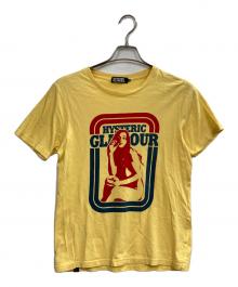 Hysteric Glamour（ヒステリックグラマー）の古着「プリントTシャツ」｜イエロー