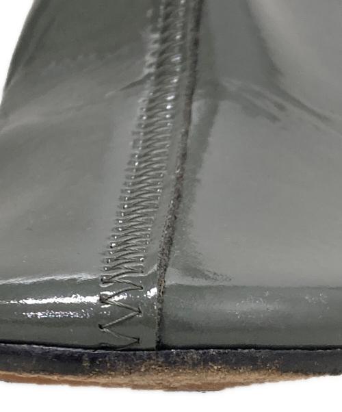 MM6 Maison Margiela（エムエムシックスメゾンマルジェラ）MM6 Maison Margiela (エムエムシックスメゾンマルジェラ) ヒールブーツ グレー サイズ:38の古着・服飾アイテム