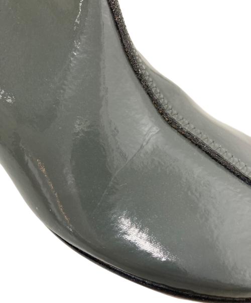 MM6 Maison Margiela（エムエムシックスメゾンマルジェラ）MM6 Maison Margiela (エムエムシックスメゾンマルジェラ) ヒールブーツ グレー サイズ:38の古着・服飾アイテム