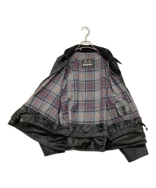 Barbour（バブアー）Barbour (バブアー) OS TRANSPORT ワックスコットンショートブルゾン ブラック サイズ:34の古着・服飾アイテム