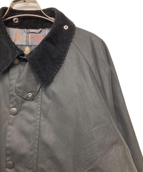Barbour（バブアー）Barbour (バブアー) OS TRANSPORT ワックスコットンショートブルゾン ブラック サイズ:34の古着・服飾アイテム