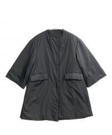 BALLSEY（ボールジィ）の古着「パデットタフタ Aラインコート」｜ブラック