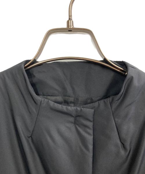 BALLSEY（ボールジィ）BALLSEY (ボールジィ) パデットタフタ Aラインコート ブラック サイズ:34の古着・服飾アイテム