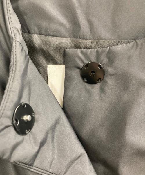 BALLSEY（ボールジィ）BALLSEY (ボールジィ) パデットタフタ Aラインコート ブラック サイズ:34の古着・服飾アイテム