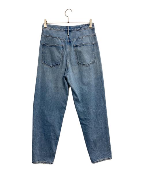 upper hights（アッパーハイツ）upper hights (アッパーハイツ) THE FIG ハイライズワイドテーパードシルエットデニムパンツ インディゴ サイズ:24の古着・服飾アイテム