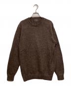 BEAMS PLUSビームスプラス）の古着「Crew Stretch Mohair」｜ブラウン