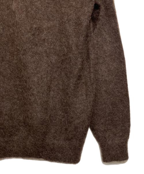 BEAMS PLUS（ビームスプラス）BEAMS PLUS (ビームスプラス) Crew Stretch Mohair ブラウン サイズ:Mの古着・服飾アイテム
