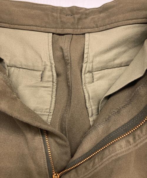 ULTERIOR（アルテリア）ULTERIOR (アルテリア) CHAMBRAY DOESKIN MIL-PANTS オリーブ サイズ:3の古着・服飾アイテム