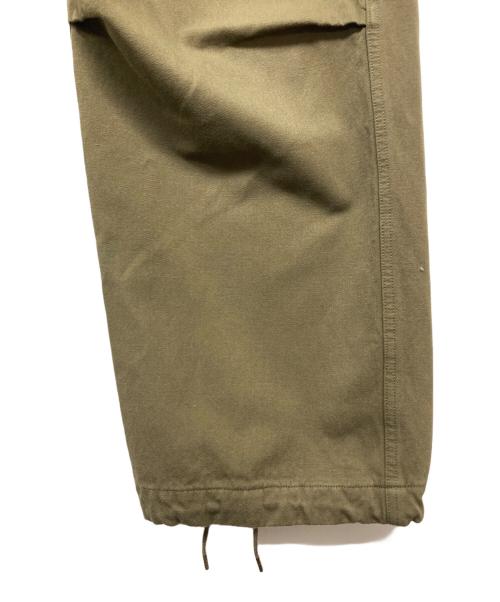 ULTERIOR（アルテリア）ULTERIOR (アルテリア) CHAMBRAY DOESKIN MIL-PANTS オリーブ サイズ:3の古着・服飾アイテム