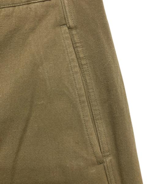 ULTERIOR（アルテリア）ULTERIOR (アルテリア) CHAMBRAY DOESKIN MIL-PANTS オリーブ サイズ:3の古着・服飾アイテム