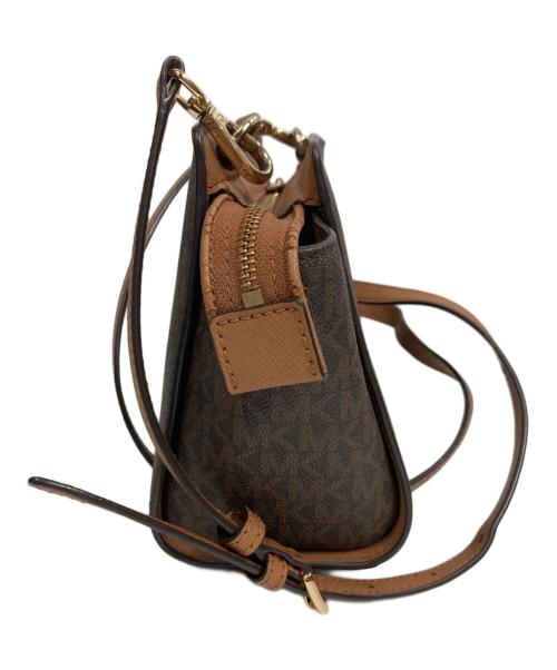 MICHAEL KORS（マイケル・コース）MICHAEL KORS (マイケル・コース) ショルダーバッグ ブラウンの古着・服飾アイテム