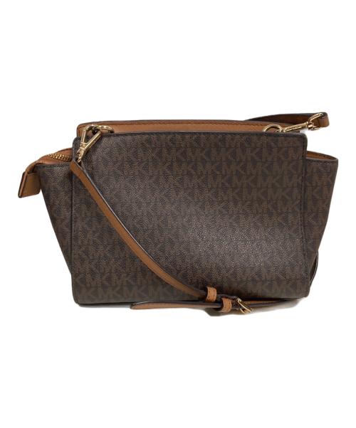 MICHAEL KORS（マイケル・コース）MICHAEL KORS (マイケル・コース) ショルダーバッグ ブラウンの古着・服飾アイテム