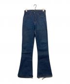 LEVI'Sリーバイス）の古着「ベルボトムデニムパンツ」｜インディゴ