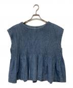 45Rフォーティファイブ・アール）の古着「インディゴフレアベスト」｜ブルー